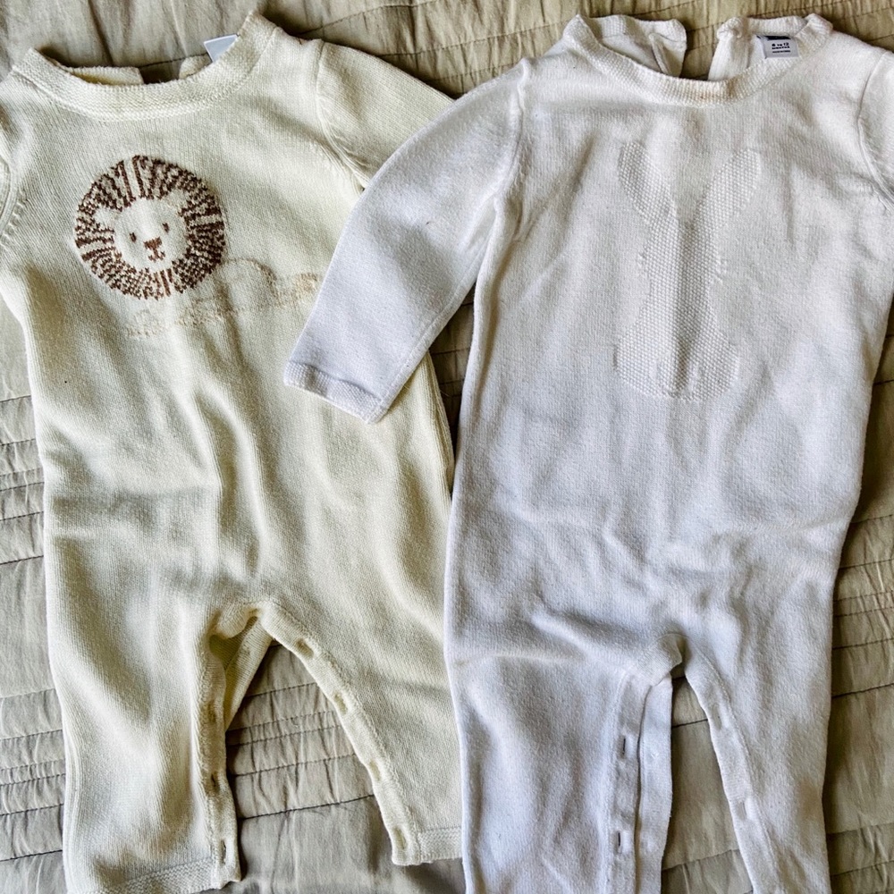 Janie and jack sweater bodysuits